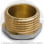 Заглушка латунная НР (НАР) Ду-32 (1 1/4") никель Aquasfera