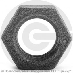 Контргайка чугунная ВР (ВН) Ду 15 (1/2")