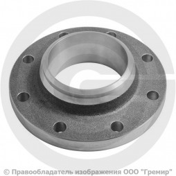 Фланец воротниковый 09Г2С 1-125-40 ГОСТ 12821-80, Ру-40, Ду-125