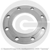Фланец плоский стальной 1-150-6 ГОСТ 12820-80, Ру-6, Ду-150 Фланец плоский стальной 1-150-6 ГОСТ 12820-80, Ру-6, Ду-150