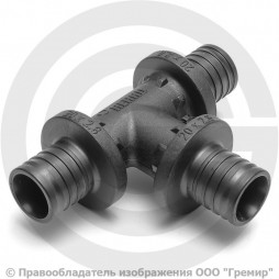 Тройник аксиальный PPSU для PE-X труб Дн 32 RAUTITAN PX Rehau