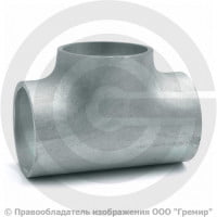 Тройник 108х6-57х5 (Ду 100-50) оцинкованный переходной ГОСТ 17376