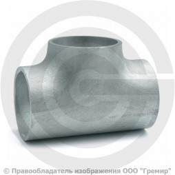 Тройник 48,3х2,6-33,7х2,3 (Ду 40-25) оцинкованный переходной исп.1 ГОСТ 17376