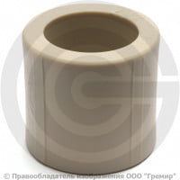 Муфта PP-R серая внутренняя пайка Дн 90 VALFEX Муфта PP-R серая внутренняя пайка Дн 90 VALFEX