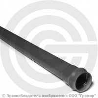 Труба НПВХ (ПВХ) 125 клеевая серая SDR26 Дн 110х4,2 Ру-10 напорная L=3м Aquaviva AQV311042R Труба НПВХ (ПВХ) 125 клеевая серая SDR26 Дн 110х4,2 Ру-10 напорная L=3м Aquaviva AQV311042R