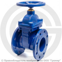 Задвижка чугунная фланцевая Ду-150 Ру-16 (Т<120°С) A40-16 F4 ABRA