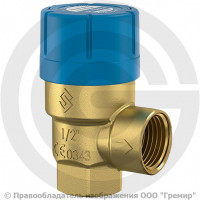 Клапан предохранительный латунный Ду 20-25 (G3/4"-G1") ВР (ВН) Рср=10бар (Т<95°С) Prescor B Flamco Клапан предохранительный латунный Ду 20-25 (G3/4"-G1") ВР (ВН) Рср=10бар (Т<95°С) Prescor B Flamco
