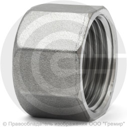Заглушка нержавеющая AISI 304 6-ти гранная ВР (ВН) Ду-8 (1/4")