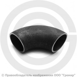 Отвод П90 45х3,5 (Ду-40) стальной (Ст.20) 90 градусов ГОСТ 17375