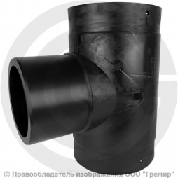 Тройник ПЭ100 электросварной Дн 160 Ру-16 SDR11 Type C TEGA