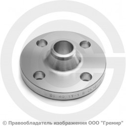 Фланец воротниковый нержавеющий 12х18н10т 1-25-40 ГОСТ 12821-80, Ру-40, Ду-25