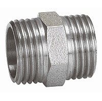 Ниппель латунный НР (НАР) Ду-25 (1") никель SantechSystems