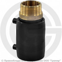 Муфта ПЭ100 электросварная переходная Дн 20-1/2" Ру-25 НР (НАР) SDR7,4 EUROSTANDARD Муфта ПЭ100 электросварная переходная Дн 20-1/2" Ру-25 НР (НАР) SDR7,4 EUROSTANDARD