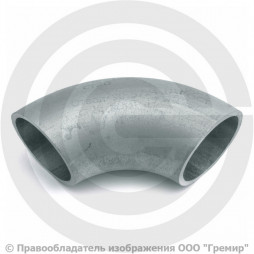 Отвод 102х4 (Ду-100) оцинкованный 90 градусов ГОСТ 17375