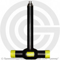 Кран стальной под приварку с удлиненным штоком Ду-50 Ру-40 L=260мм Broen Ballomax КШТ 69.102.050