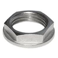 Контргайка латунная реборда ВР (ВН) Ду-50 (2") никель SantechSystems