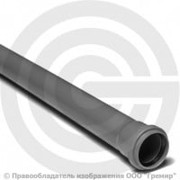 Труба PP-H канализационная серая Дн 50х1,5 безнапорная L=0,75м в/к RTP (РосТурПласт) Пиарком Труба PP-H канализационная серая Дн 50х1,5 безнапорная L=0,75м в/к RTP (РосТурПласт) Пиарком
