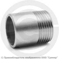 Резьба приварная нержавеющая AISI 304 Ду-25 (1" )