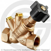 Клапан балансировочный ручной бронзовый муфтовый Ду-20 Ру-25 ВР (ВН) Kvs=5.71м3/ч Hydrocontrol ATR Оventrop Клапан балансировочный ручной бронзовый муфтовый Ду-20 Ру-25 ВР (ВН) Kvs=5.71м3/ч Hydrocontrol ATR Оventrop