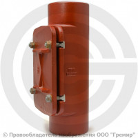 Ревизия чугунная безраструбная SML Ду-250 с прямоугольной крышкой Китай Ревизия чугунная безраструбная SML Ду-250 с прямоугольной крышкой Китай