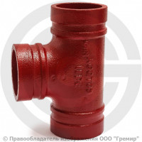 Тройник переходной под резьбу грувлок Ду 65-25 (Дн 76х1") Ру-25 XGQT08S Тройник переходной под резьбу грувлок Ду 65-25 (Дн 76х1") Ру-25 XGQT08S