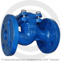 Клапан обратный подъемный чугунный фланцевый Ду-40 Ру-16 (Т<300°С) Benarmo