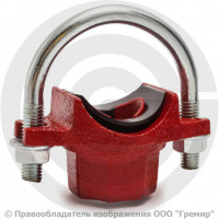 Отвод (седелка) резьбовой грувлок Ду 32-25 (Дн 42-1") Ру-25 Ubolt XGQT15U