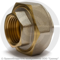 Американка (соединитель) латунная прямая ВР (ВН) Ду 10 (1/4") Aquasfera Американка (соединитель) латунная прямая ВР (ВН) Ду 10 (1/4") Aquasfera