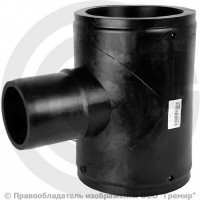 Тройник ПЭ100 электросварной переходной Дн 110-90 Ру-16 SDR11 Type B TEGA