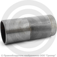 Сгон стальной L=170мм Ду-65 (2 1/2") без комплекта КАЗ