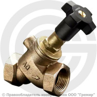 Клапан балансировочный ручной бронзовый муфтовый Ду-25 Ру-25 ВР (ВН) Kvs=17.4м3/ч Оventrop Клапан балансировочный ручной бронзовый муфтовый Ду-25 Ру-25 ВР (ВН) Kvs=17.4м3/ч Оventrop