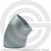 Отвод 325х8 (Ду-300) оцинкованный 45 градусов ГОСТ 17375