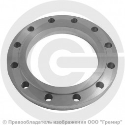 Фланец плоский 09Г2С 1-200-25 ГОСТ 12820-80, Ру-25, Ду-200