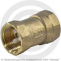 Клапан обратный осевой латунный Ду-15 (1/2") Ру-16 ВР (ВН) (Т<225°С) диск латунь КОП Пензапромарматура Клапан обратный осевой латунный Ду-15 (1/2") Ру-16 ВР (ВН) (Т<225°С) диск латунь КОП Пензапромарматура