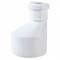 Переход PP-M эксцентрический бесшумный белый Дн 110-50 б/нап в/к RTP (РосТурПласт)