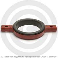 Кольцо опорное чугунное SML Ду-50 с гальванизированной резиной Китай
