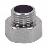 Переход латунный (переходник) НР-ВР (НАР-ВН) Ду 25-50 (1"-2") никель SantechSystems Переход латунный (переходник) НР-ВР (НАР-ВН) Ду 25-50 (1"-2") никель SantechSystems