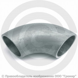 Отвод 159х10 (Ду-150) оцинкованный 90 градусов ГОСТ 17375