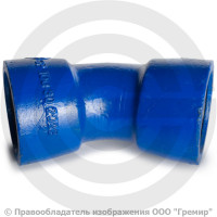 Отвод раструбный ОР Ду-100 10 градусов Тайтон ВЧШГ с ЦПП цинк+AL ГОСТ ISO 2531-2012 Отвод раструбный ОР Ду-100 10 градусов Тайтон ВЧШГ с ЦПП цинк+AL ГОСТ ISO 2531-2012