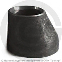 Переход ПЭ 108х5-57х5 (Ду 100-50) стальной (Ст.20) эксцентрический ГОСТ 17378