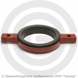 Кольцо опорное чугунное SML Ду-100 с гальванизированной резиной Китай