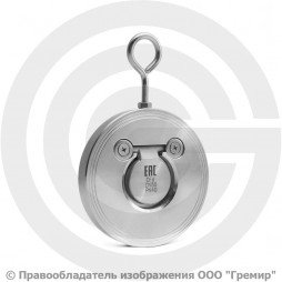 Клапан обратный одностворчатый нержавеющий AISI 304 межфланцевый Ду-40 (1 1/2") Ру-40 (Т<150°С) NK-CSD40/4