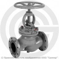 Клапан запорный стальной фланцевый Ду-80 Ру-25 (Т<425°С) 15лс18нж ЧАЗ