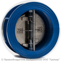 Клапан обратный двухстворчатый чугунный межфланцевый Ду-125 Ру-16 (Т<110°С) ств чугун CB3448N Tecofi Клапан обратный двухстворчатый чугунный межфланцевый Ду-125 Ру-16 (Т<110°С) ств чугун CB3448N Tecofi