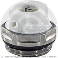 Кран Маевского ручной латунный Ду-15 (1/2") Ру-10 НР (НАР) под отвертку Icma 827 Кран Маевского ручной латунный Ду-15 (1/2") Ру-10 НР (НАР) под отвертку Icma 827