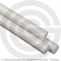 Капролон стержень ПА-6 d 25мм лист L=1000мм, 0,6 кг ПРС