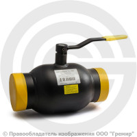 Кран стальной под приварку Ду-100 Ру-16 L=285мм Broen Ballomax 11с10фт КШТ 60.002.100