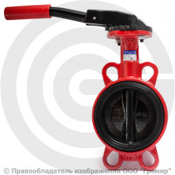 Затвор дисковый поворотный межфланцевый Ду-32 Ру-16 EPDM с чугунным диском АДЛ Гранвэл ЗПВС-FL(W)-MN-E