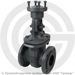 Задвижка стальная фланцевая под электропривод Ду-50 Ру-16 (Т<425°С) 30с941нж МЗТА