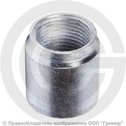 Бобышка под термометр, сталь, М 27х2, высота 55 мм